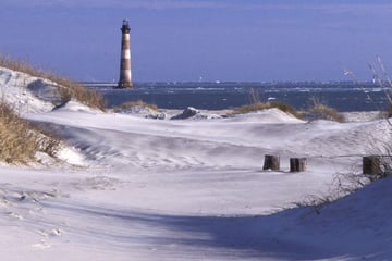 Morris Island Lighthouse near Charlotte, South Carolina