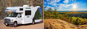 Motorhome & Algonquin Provincial Park