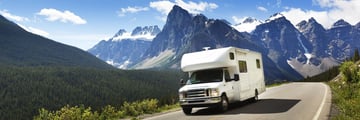 Motorhome holidays in Banff National Park, Alberta