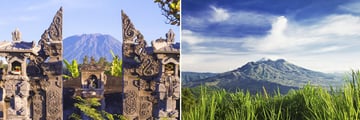 Mount Agung & Mount Batur