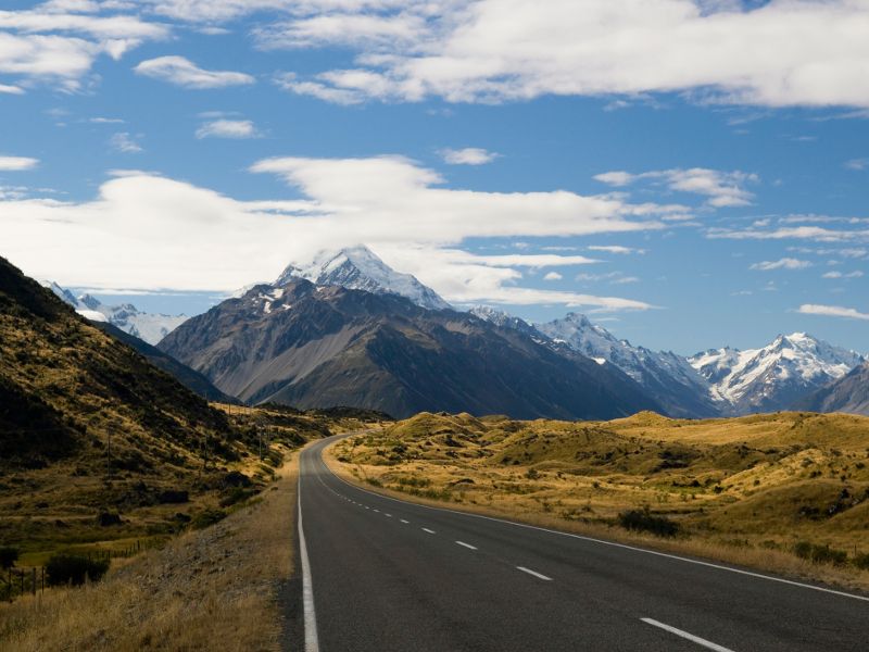 Mount Cook highway