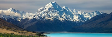 Mount Cook, Lake Pukaki
