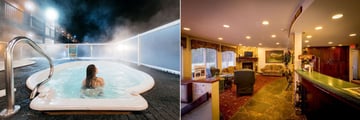Mount Robson Inn, Hot Tub and Lobby