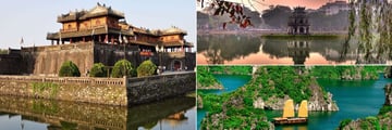 Movenpick Hanoi, Hue Citadel, Turtle Temple on Hoan Kiem Lake and Halong Bay