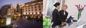 Movenpick Hotel & Apartments Bur Dubai, Exterior and Reception