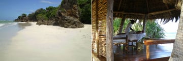 Beach and Beach Massage at Msambweni Beach House & Private Villas