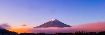 Mt Fiji sunset, Japan