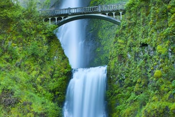 Multnomah Falls near Portland, Oregon