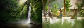 Feel refreshed with a visit to Munuk Waterfall and daily yoga classes