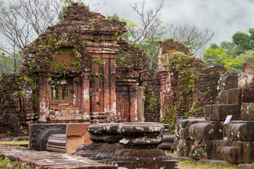 My Son ruins in Vietnam