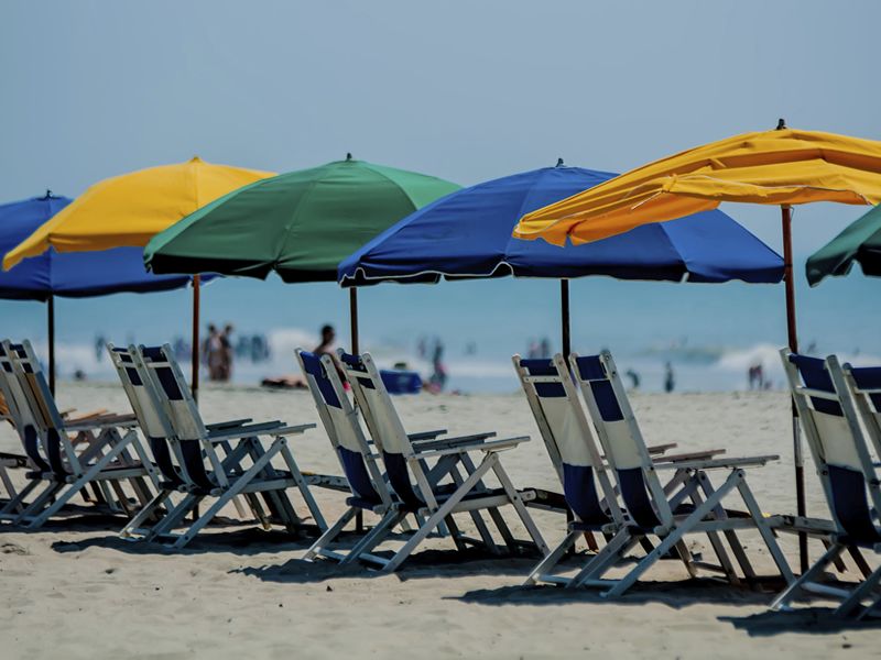 Myrtle Beach sun umbrellas