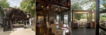 Na Nirand Romantic Boutique Resort, Lanna Rice Barn Pool & Bar, Huan Kammung and Time Riverfront Cuisine & Bar