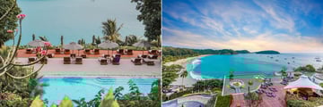 Nai Harn Resort pool and rooftop views