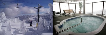 Nancy Greene's Cahility Hotel, Winter Activities and Hot Tub