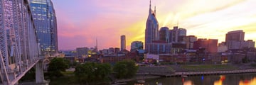 Nashville skyline, Tennessee