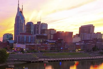 Nashville skyline, Tennessee