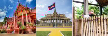 National Museum, Royal Palace & Killing Fields Memorial, Phnom Penh