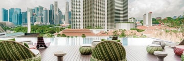 Cloud 9 Infinity Pool & Bar at Naumi Hotel, Singapore