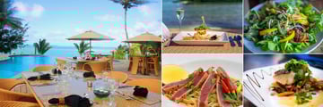 Dining at Nautilus Resort Rarotonga