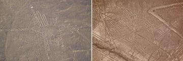 The Hummingbird & Spider Nazca Lines