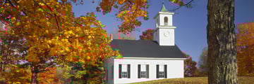 Country church in New Hampshire