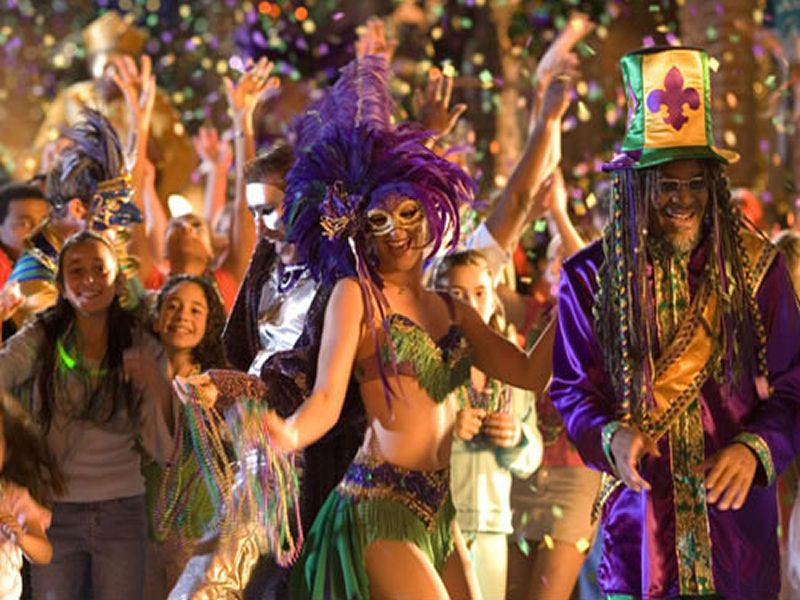 New Orleans Mardi Gras celebrations