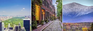 New York, Boston & The White Mountains