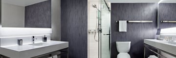 New York Marriott Marquis Bathroom Facilities