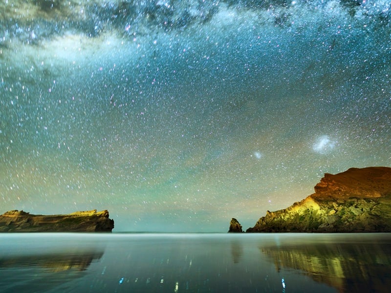 star gazing in New Zealand
