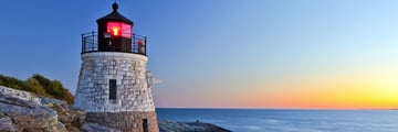 Newport lighthouse, Rhode Island