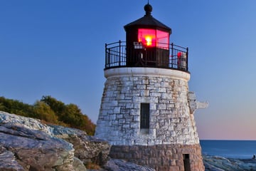 Newport lighthouse, Rhode Island