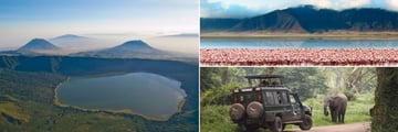 Ngorongoro crater & wildlife