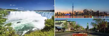 Niagara Falls, Toronto Skyline & Queen Street, Niagara on the Lake