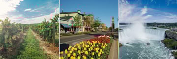 Scenery in Niagara on the Lake & Niagara Falls