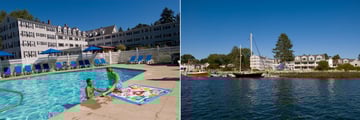 Pool and Marina at Nonantum Hotel and Resort