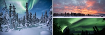 Landscapes and Scenery in Yukon, Canada
