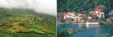 Nuwara Eliya landscapes & Temple of the Sacred Tooth