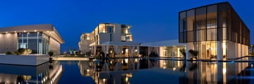 The Main Facade at The Oberoi Beach Resort, Al Zorah