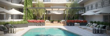 Oceana Santa Monica, Hotel Exterior and Pool
