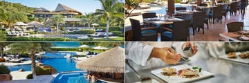 The Beach Club Exterior, Interior, Dining Option and Pool at Oil Nut Bay