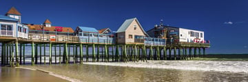 Old Orchard Beach pier, Maine