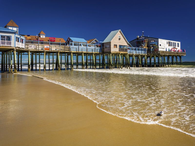 Old Orchard Beach's pier