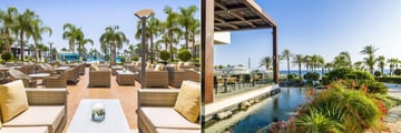 Lobby Terrace and Royal Olympic at Olympic Lagoon Resort