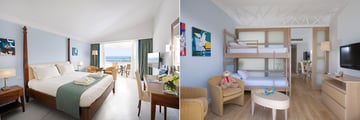 Superior Sea View Room and Family Room at Olympic Lagoon Resort