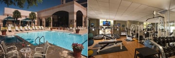 Omni San Antonio Hotel at the Colonnade, Pool Cabana Bar and Pool and Fitness Room