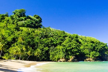 On the beach at Englishman's Bay