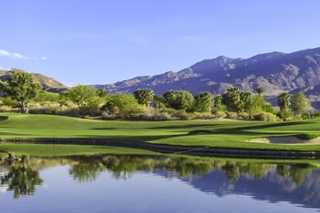 Sprawling golf courses in Palm Springs
