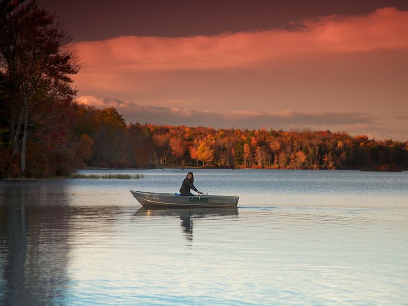 On the water in the Catskills