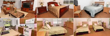 169 Highlands Reserve, (clockwise from top left): Living Area, Bedrooms and Kitchen