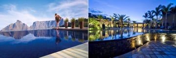 One&Only Cape Town, Infinity Pool and Pool at Night